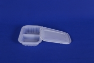 Double compartment food box AB1-1